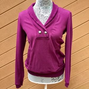 BANANA REPUBLIC Purple Sweater
